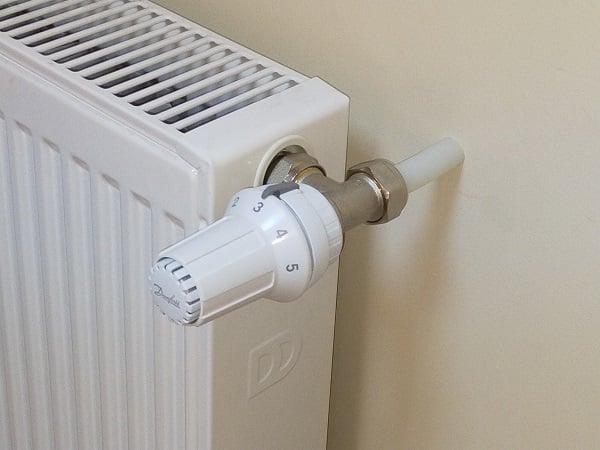 Danfoss Corner Thermostatic Radiator Valve Pex